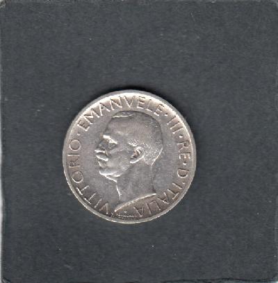 Beschrijving: 5 Lire EMANUELE III